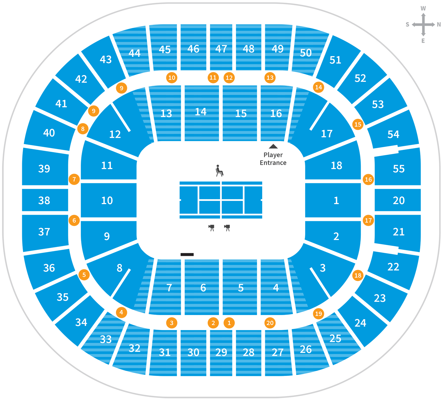 Rod Laver Arena Seating Chart